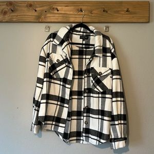 Love Tree plaid shacket
